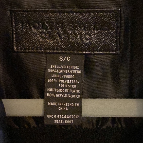 Jaclyn Smith Classic women’s small leather jacket - Picture 3 of 3